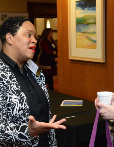 GPNP Member discusses with nonprofit collegue